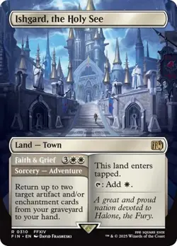 Ishgard, the Holy See (Borderless) - 310 / English / Near Mint MTG - Image 1