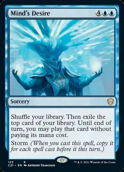 Mind's Desire - Light Play MTG Commander 2021 Strixhaven - Image 1