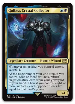 Golbez, Crystal Collector #225 (NM) Final Fantasy FIN Magic MTG - Image 1