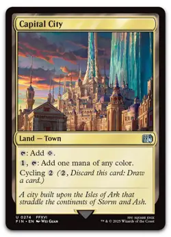 Capital City #274 (NM) Final Fantasy FIN Magic MTG - Image 1