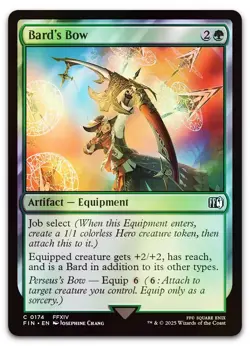 Bard's Bow #174 (Foil) (NM) Final Fantasy FIN Magic MTG - Image 1