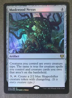 Mtg Maskwood Nexus 240 Foil Colorless Kaldheim; M/NM - Image 1