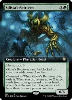 Glissa's Retriever (Extended Art) - Light Play MTG - Image 1