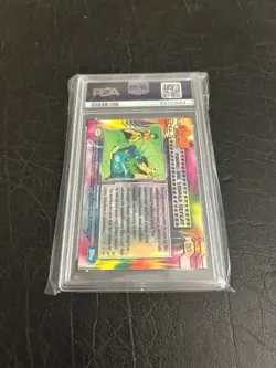 PSA 9 Topps Pokemon Round One Equals Defeat #26 First Movie 1999 - Blue Logo - Image 2