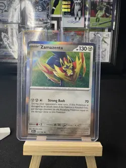 Zamazenta Holo Rare Pokemon TCG S&V Destined Rivals 146/182 NM - Image 1
