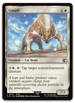 Coeurl #12 (NM) Final Fantasy FIN Magic MTG - Image 1