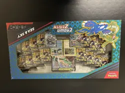 Pokemon TCG: Crown Zenith Sea and Sky Premium Collection Box 14 Packs NFS - Image 1