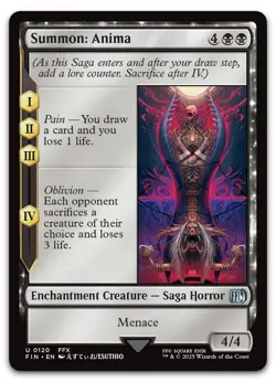 Summon: Anima #120 (NM) Final Fantasy FIN Magic MTG - Image 1