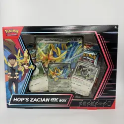 Pokemon TCG Hop's Zacian ex Collection Box Sealed Brand New -corner dent -W80 - Image 1