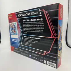 Pokemon TCG Hop's Zacian ex Collection Box Sealed Brand New -corner dent -W80 - Image 4