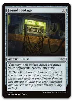 Found Footage #246 (NM) Duskmourn DSK Magic MTG - Image 1