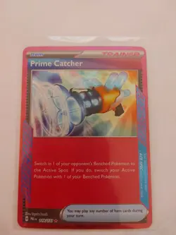 Pokemon TCG Prime Catcher - 119/131 - Prismatic Evolutions Ace Spec Trainer NM - Image 1