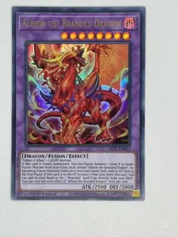 Yugioh! Albion the Branded Dragon - LIOV-EN033 - Ultra Rare - 1st Edition LP/MP - Image 1