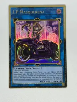 Yugioh! LP I:P Masquerena (Alternate Art) - MGED-EN035 - Premium Gold Rare - 1st - Image 1