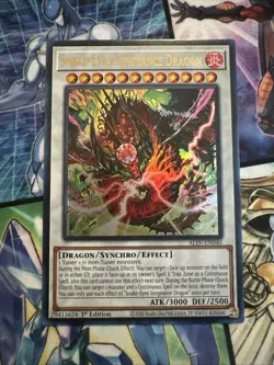 Yugioh Snake-Eyes Vengeance Dragon 1st Edition Ultra Rare - Image 1