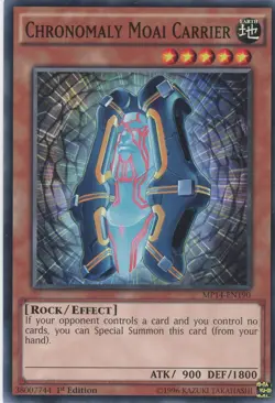Yugioh Chronomaly Moai Carrier MP14-EN190 Common 1st Edition NM x3 Play Set - Image 1