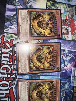 Yugioh 4x The Legendary Exodia Incarnate Secret Rare BLTR-051 1ST Edition Mint - Image 3