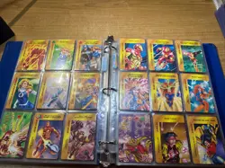 Vtg Marvel Overpower Card Lot 1990’s Binder Collection 200+ Cards - Image 5