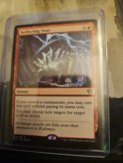 MTG Magic the Gathering Deflecting Swat (50/355) Commander 2020 LP - Image 1
