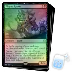FOIL PLAGUE REAVER X4 Commander Legends Magic MTG MINT CARD - Image 1