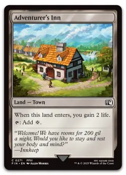 Adventurer's Inn #271 (NM) Final Fantasy FIN Magic MTG - Image 1