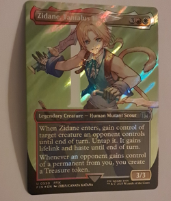 Zidane Tantalus Thief Surge FOIL NM/M FINAL FANTASY Magic the Gathering MTG - Image 1
