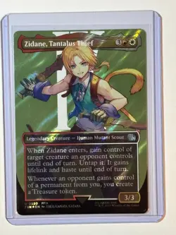 Zidane Tantalus Thief Surge FOIL NM/M FINAL FANTASY Magic the Gathering MTG - Image 1