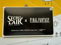 Secret Lair x Final Fantasy: GAME OVER RAINBOW FOIL - MTG EN Factory Sealed Set - Image 1