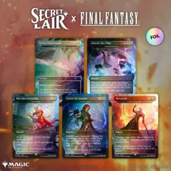 Secret Lair x Final Fantasy: GAME OVER RAINBOW FOIL - MTG EN Factory Sealed Set - Image 3