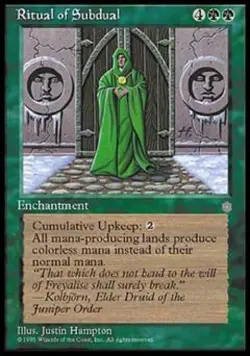 Ritual of Subdual - Light Play MTG Ice Age - Image 1