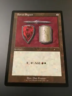 MTG Secret Lair #291 Boros Signet Retro Frame NM - Image 1