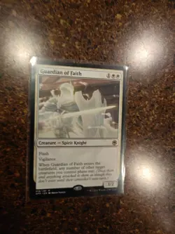 MTG Guardian of Faith AFR - #018 - Raw - Rare - NM / M - Unplayed . - Image 1