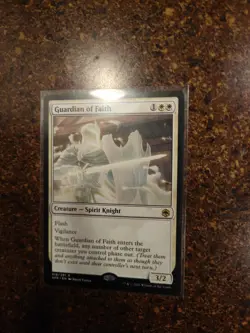 MTG Guardian of Faith AFR - #018 - Raw - Rare - NM / M - Unplayed . - Image 2