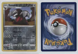 Excadrill Reverse Foil Pokemon Sword & Shield Fusion Strike #183 17t2 - Image 3