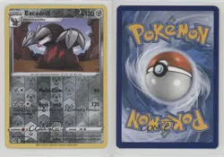 Excadrill Reverse Foil Pokemon Sword & Shield Fusion Strike #183 17t2 - Image 3