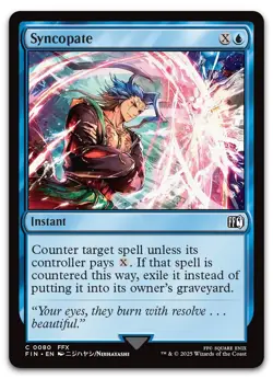 Syncopate #80 (NM) Final Fantasy FIN Magic MTG - Image 1