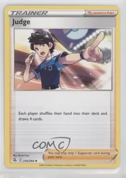 Judge Pokemon Sword & Shield Fusion Strike #235 04do - Image 1