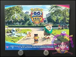 Pikachu Pokemon Go Festival Sticker Seal Pokemon Center Promo Nintendo Japanese - Image 1