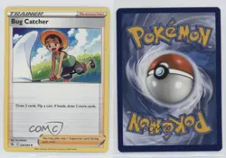 Bug Catcher Pokemon Sword & Shield Fusion Strike #226 wq8 - Image 3