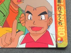 Pokemon Carddass Ash & Professor Oak 195. Anime collection Japanese Pokemon TCG - Image 4