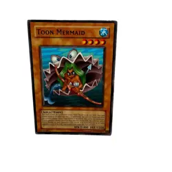 Yugioh CCG Collectable 1996 Konami Toon Mermaid - Image 5