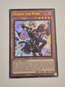 Yugioh Medius the Pure DUAD-EN008 Ultra Rare 1st Ed Near Mint - Image 2