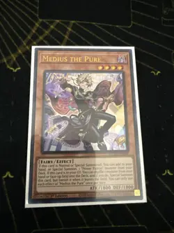 Yugioh Medius the Pure DUAD-EN008 Ultra Rare 1st Ed Near Mint - Image 1