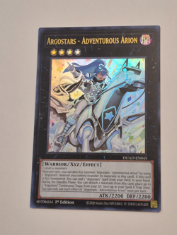 Argostars - Adventurous DUAD-EN045 Ultra Rare Duelist's Advance NM 1st Ed YUGIOH - Image 2
