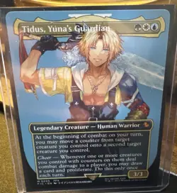 MTG: Final Fantasy (FIC) - Tidus, Yuna's Guardian (Borderless) (NON FOIL) #205 - Image 2