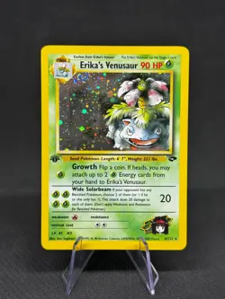 Pokemon Gym Challenge 1st Edition - Erika's Venusaur #4/132 - NM/VLP - Image 1