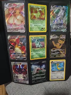 Pokemon TCG Binder Collection Lot Vintage Modern Tons of Hits Holos Wotc Read - Image 1