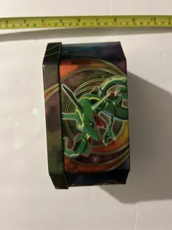 Pokemon "Ex Beyond The Ordinary! 2015 Fall Tin "Rayquaza-Ex" - No Cards - Image 2