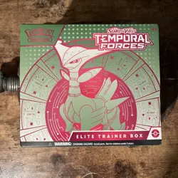 Pokemon TCG: Scarlet & Violet - Temporal Forces Elite Trainer Box (ETB) - Sealed - Image 1