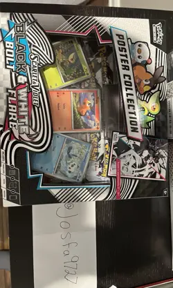 Pokemon Black Bolt And White Flare Unova Poster Collection Box-LOT OF 2 - Image 1